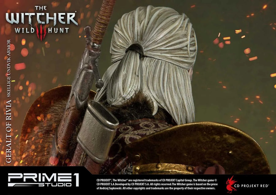 Geralt of Rivia (Skellige Undvik Armor Edition) The Witcher 3: Wild Hunt – Prime1Studio – ActionFigure Brasil