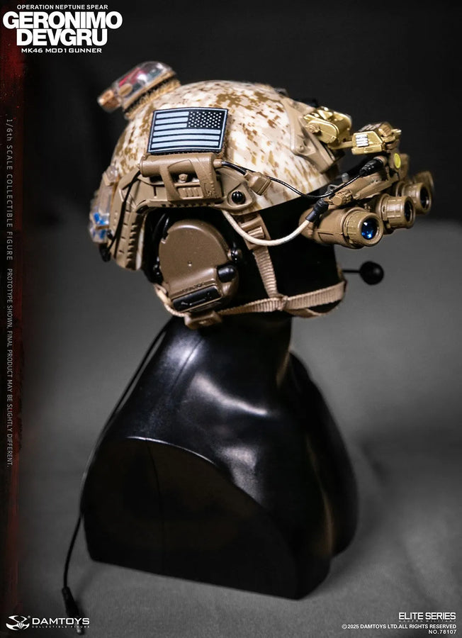 GERONIMO DEVGRU - MK46 MOD1 Gunner (Operation Neptune Spear) – Damtoys – ActionFigure Brasil