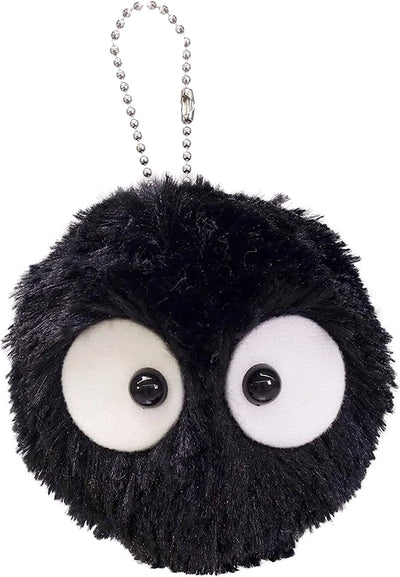 Ghibli Goods Collection - Plush Badge - Kurosuke (Sun Arrow)ㅤ – Sun Arrow – ActionFigureBrasil