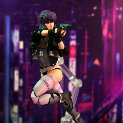 Ghost in the Shell: Stand Alone Complex - Exquisite Super Series - Kusanagi Motoko - 1/12 (HIYA)ㅤ – HIYA – ActionFigure Brasil — ambientada