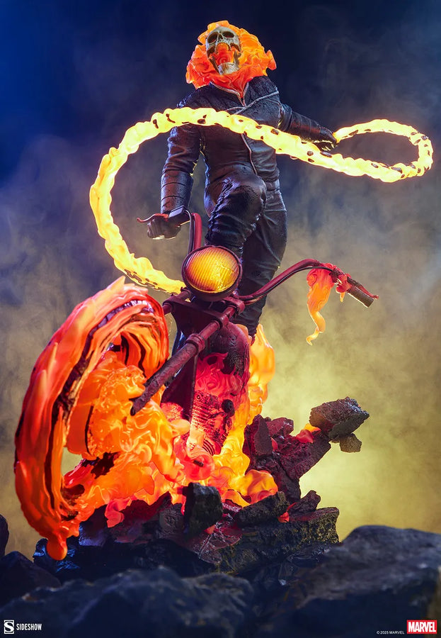 Ghost Rider (Classic Variant) - LIMITED EDITION: 750 (Variant) – Sideshow Collectibles – ActionFigure Brasil