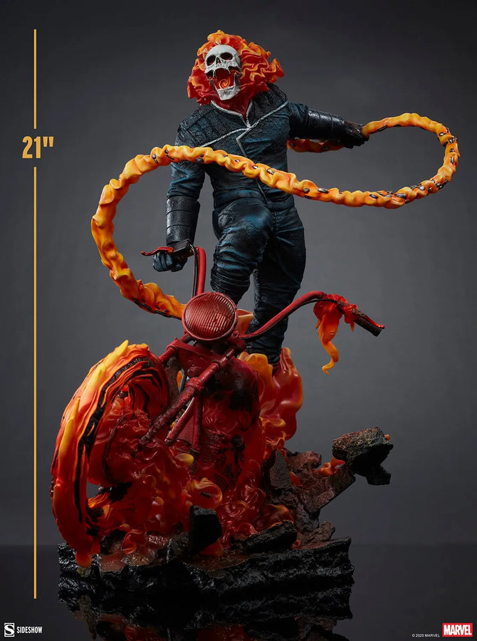 Ghost Rider (Classic Variant) - LIMITED EDITION: 750 (Variant) – Sideshow Collectibles – ActionFigure Brasil