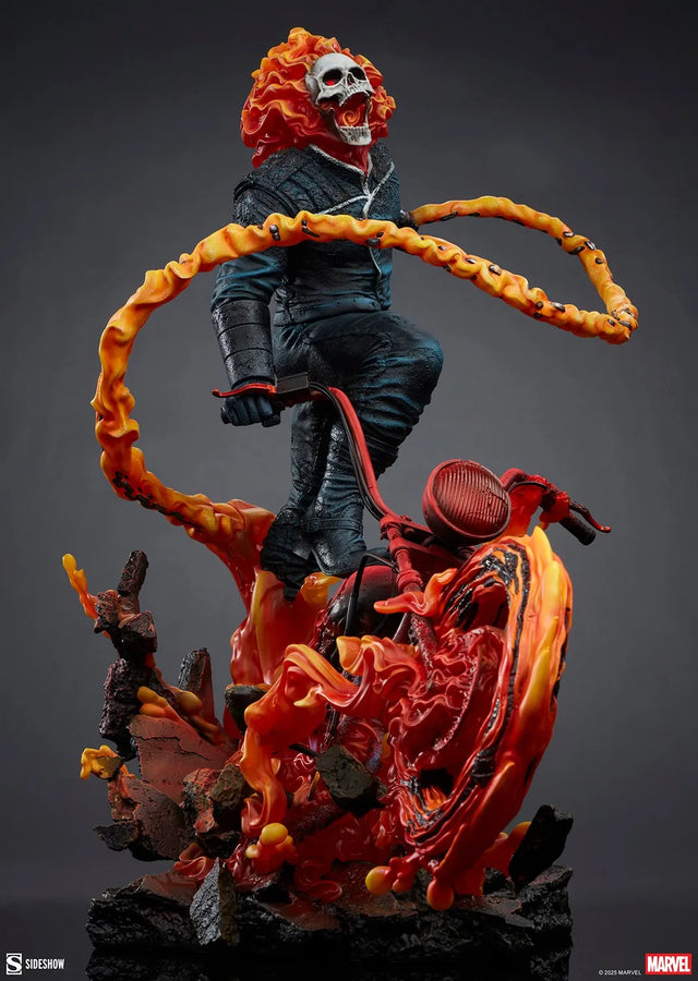 Ghost Rider (Classic Variant) - LIMITED EDITION: 750 (Variant) – Sideshow Collectibles – ActionFigure Brasil