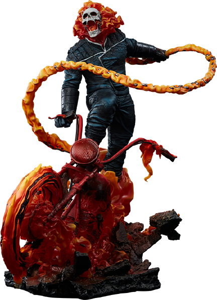 Ghost Rider (Classic Variant) - LIMITED EDITION: 750 (Variant) – Sideshow Collectibles – ActionFigure Brasil
