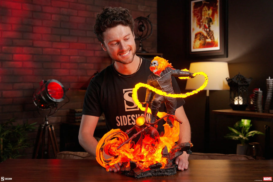 Ghost Rider (Classic Variant) - LIMITED EDITION: 750 (Variant) – Sideshow Collectibles – ActionFigure Brasil