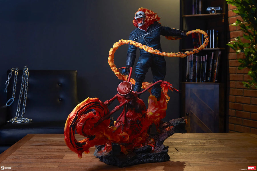 Ghost Rider (Classic Variant) - LIMITED EDITION: 750 (Variant) – Sideshow Collectibles – ActionFigure Brasil