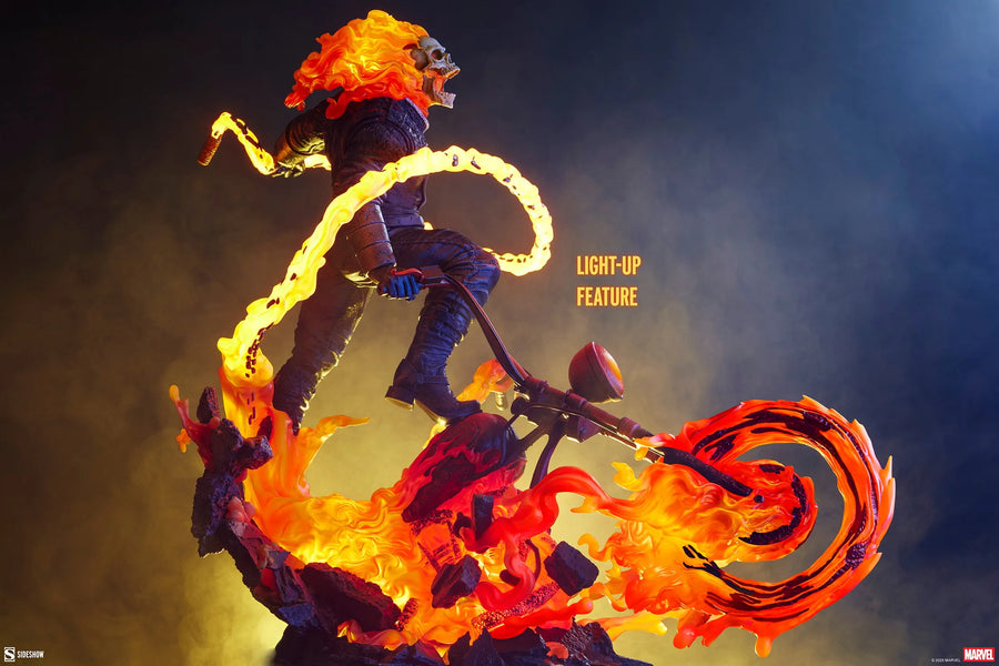 Ghost Rider (Classic Variant) - LIMITED EDITION: 750 (Variant) – Sideshow Collectibles – ActionFigure Brasil