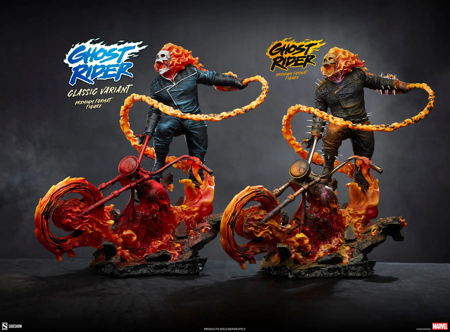 Ghost Rider (Classic Variant) - LIMITED EDITION: 750 (Variant) – Sideshow Collectibles – ActionFigure Brasil