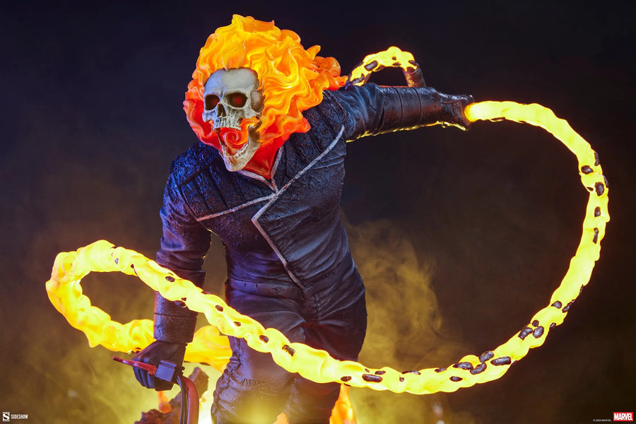 Ghost Rider (Classic Variant) - LIMITED EDITION: 750 (Variant) – Sideshow Collectibles – ActionFigure Brasil