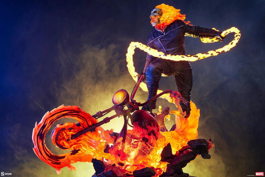 Ghost Rider (Classic Variant) - LIMITED EDITION: 750 (Variant) – Sideshow Collectibles – ActionFigure Brasil