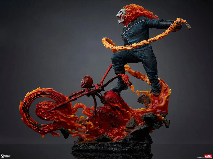 Ghost Rider (Classic Variant) - LIMITED EDITION: 750 (Variant) – Sideshow Collectibles – ActionFigure Brasil