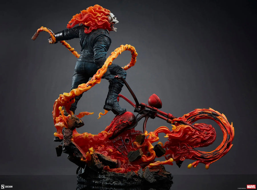Ghost Rider (Classic Variant) - LIMITED EDITION: 750 (Variant) – Sideshow Collectibles – ActionFigure Brasil
