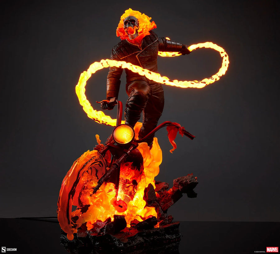 Ghost Rider (Classic Variant) - LIMITED EDITION: 750 (Variant) – Sideshow Collectibles – ActionFigure Brasil