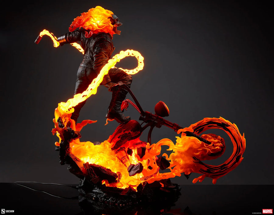 Ghost Rider (Classic Variant) - LIMITED EDITION: 750 (Variant) – Sideshow Collectibles – ActionFigure Brasil