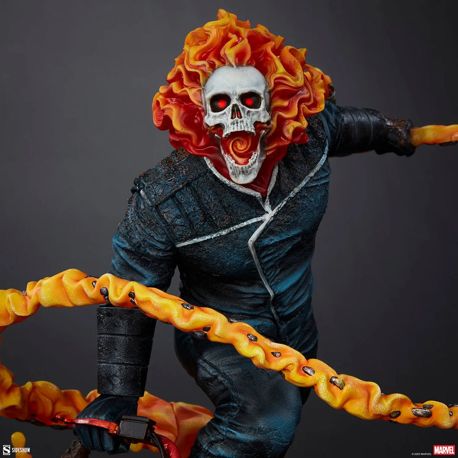 Ghost Rider (Classic Variant) - LIMITED EDITION: 750 (Variant) – Sideshow Collectibles – ActionFigure Brasil