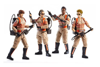 Ghostbusters (2016) - Mattel Action Figure 6 Inch "Collector" Series 1.0 6Item Assortmentㅤ – Gantaku – ActionFigure Brasil — com base expositora