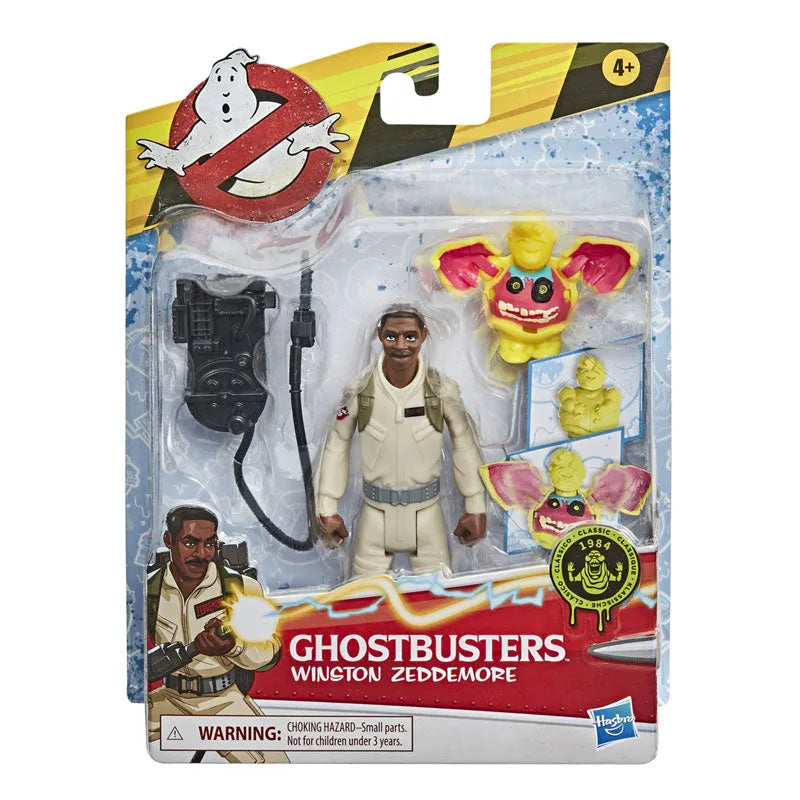 Ghostbusters -Fright Feature Figures: 5 Inch Action Figure- Series 1 - Winston Zeddemoreㅤ – Hasbro – ActionFigure Brasil