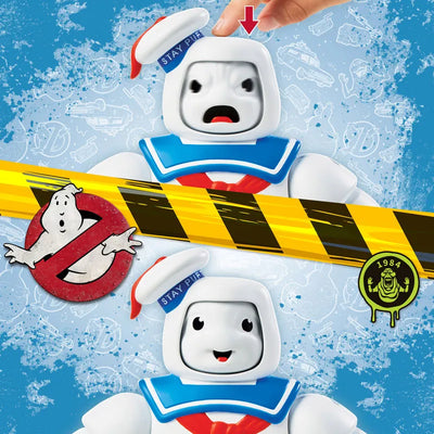 "Ghostbusters", "Playschool Heroes" Action Figure Marshmallow Manㅤ – Hasbro – ActionFigure Brasil — embalagem