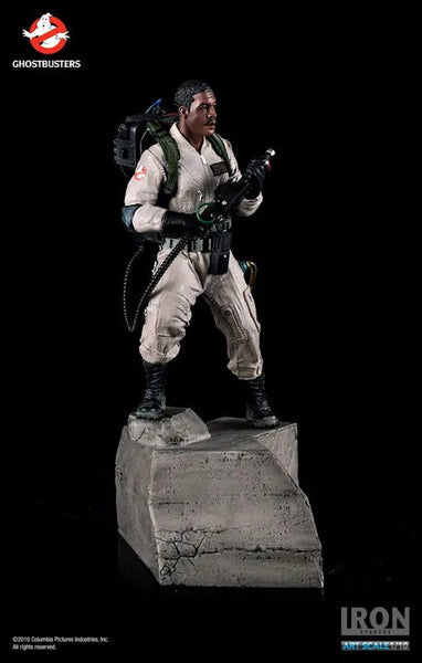 Ghostbusters - Winston Zeddemore 1/10 Art Scale Statueㅤ – Iron Studios – ActionFigureBrasil — ângulo diferente