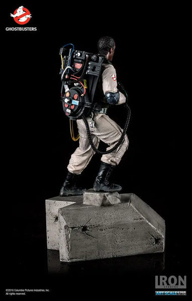 Ghostbusters - Winston Zeddemore 1/10 Art Scale Statueㅤ – Iron Studios – ActionFigureBrasil — close
