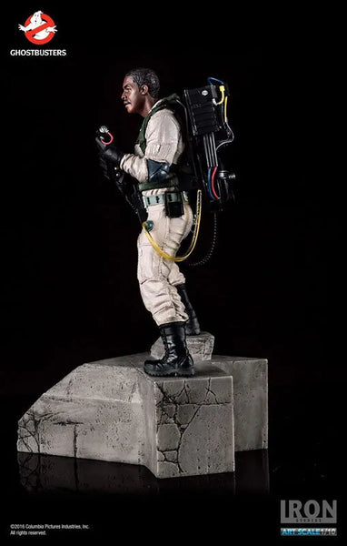 Ghostbusters - Winston Zeddemore 1/10 Art Scale Statueㅤ – Iron Studios – ActionFigureBrasil — ambientada