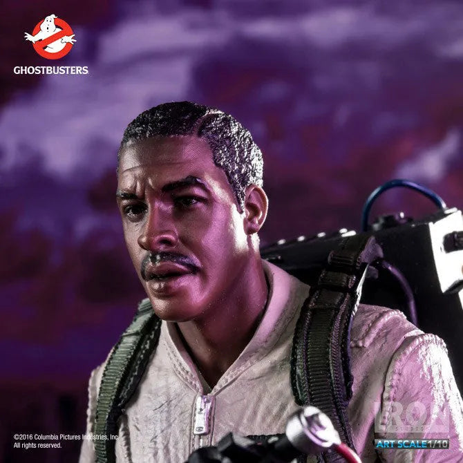 Ghostbusters - Winston Zeddemore 1/10 Art Scale Statueㅤ – Iron Studios – ActionFigure Brasil