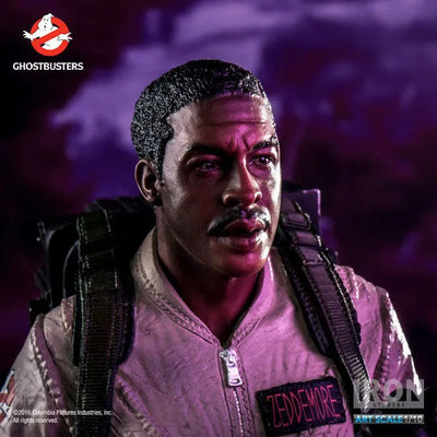 Ghostbusters - Winston Zeddemore 1/10 Art Scale Statueㅤ – Iron Studios – ActionFigureBrasil — ângulo diferente