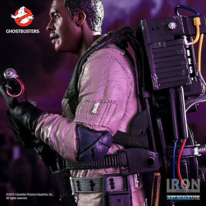 Ghostbusters - Winston Zeddemore 1/10 Art Scale Statueㅤ – Iron Studios – ActionFigure Brasil