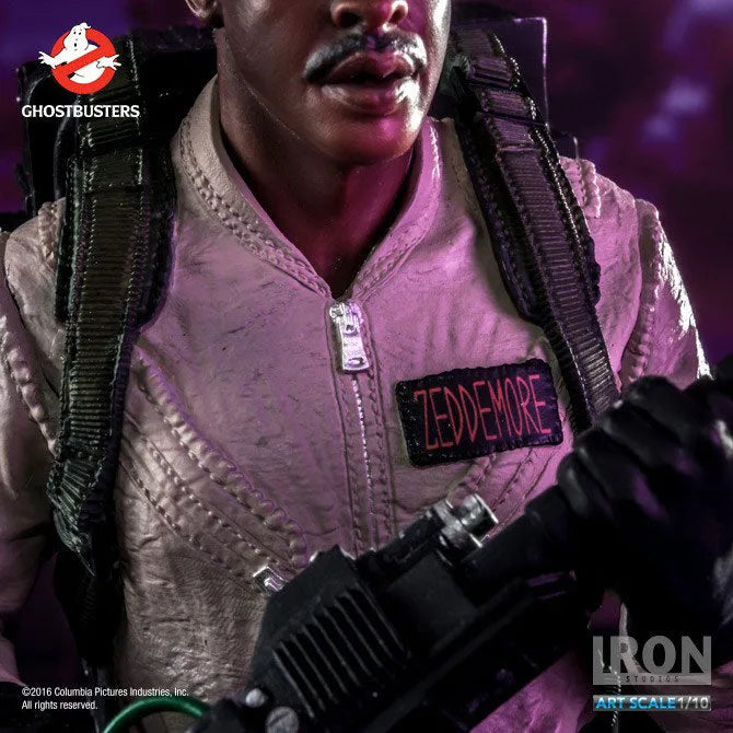 Ghostbusters - Winston Zeddemore 1/10 Art Scale Statueㅤ – Iron Studios – ActionFigure Brasil