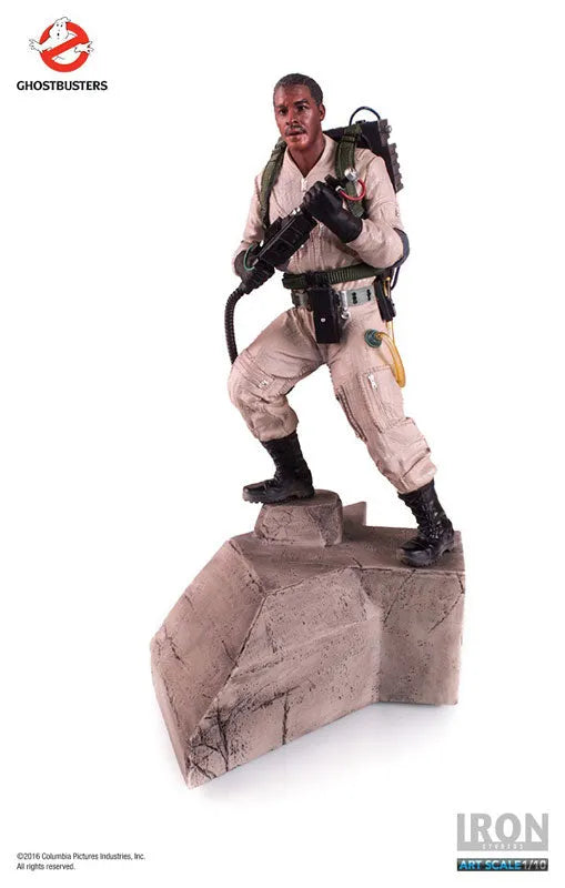 Ghostbusters - Winston Zeddemore 1/10 Art Scale Statueㅤ – Iron Studios – ActionFigure Brasil