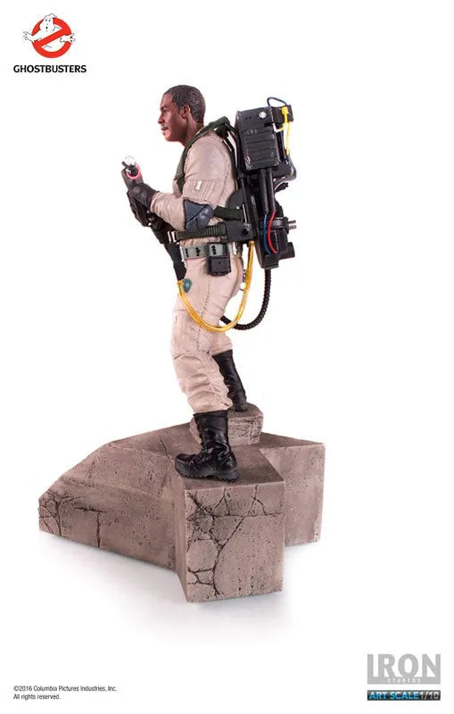 Ghostbusters - Winston Zeddemore 1/10 Art Scale Statueㅤ – Iron Studios – ActionFigure Brasil