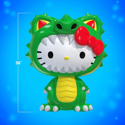 Giant Hello Kitty Green Kaiju – Kidrobot – ActionFigure Brasil — detalhe do produto