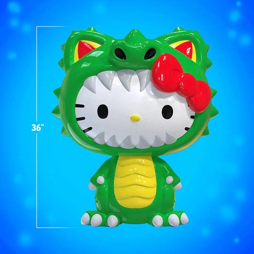 Giant Hello Kitty Green Kaiju – Kidrobot – ActionFigure Brasil