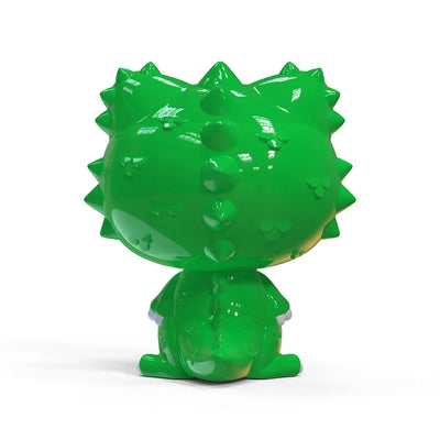 Giant Hello Kitty Green Kaiju – Kidrobot – ActionFigure Brasil — ângulo diferente
