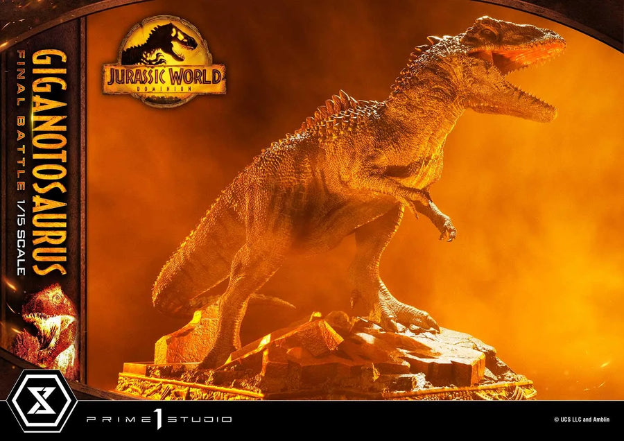 Giganotosaurus (Bonus Version) Jurassic World: Dominion (Film) – Prime1Studio – ActionFigure Brasil