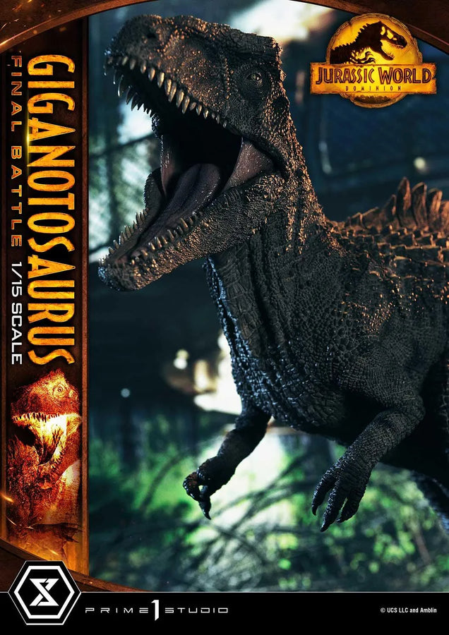 Giganotosaurus (Regular Version) Jurassic World: Dominion (Film) – Prime1Studio – ActionFigure Brasil