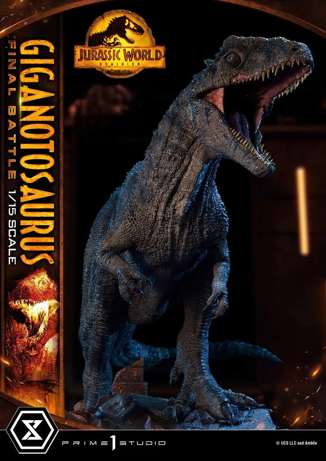 Giganotosaurus (Regular Version) Jurassic World: Dominion (Film) – Prime1Studio – ActionFigure Brasil