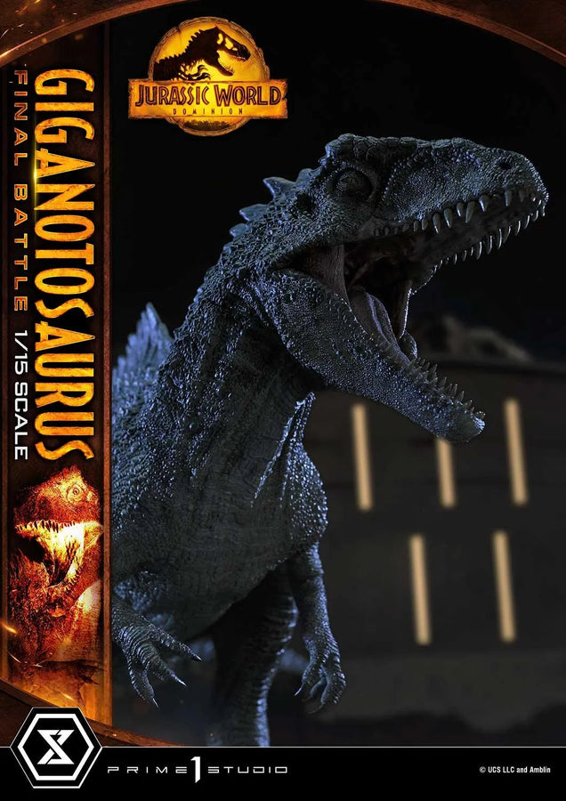 Giganotosaurus (Regular Version) Jurassic World: Dominion (Film) – Prime1Studio – ActionFigure Brasil