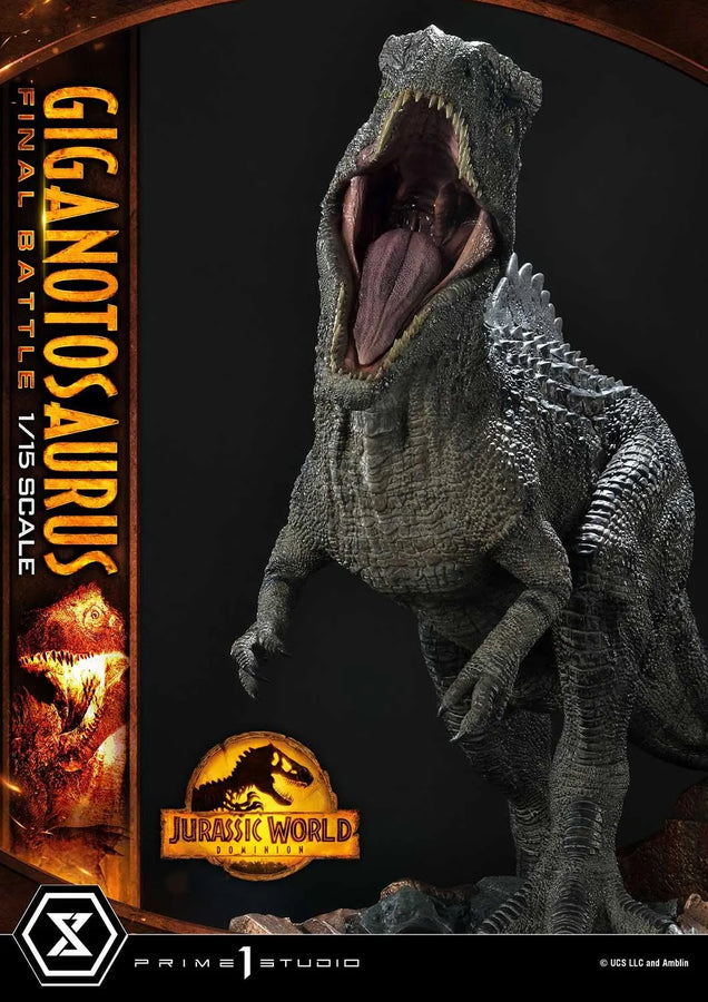Giganotosaurus (Regular Version) Jurassic World: Dominion (Film) – Prime1Studio – ActionFigure Brasil