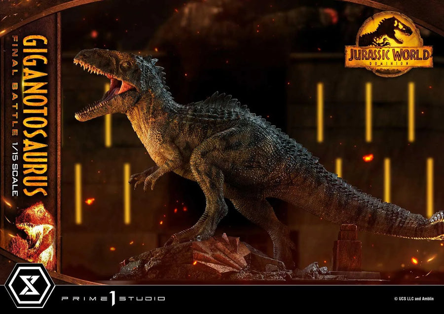 Giganotosaurus (Regular Version) Jurassic World: Dominion (Film) – Prime1Studio – ActionFigure Brasil