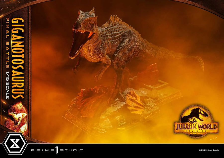 Giganotosaurus (Regular Version) Jurassic World: Dominion (Film) – Prime1Studio – ActionFigure Brasil