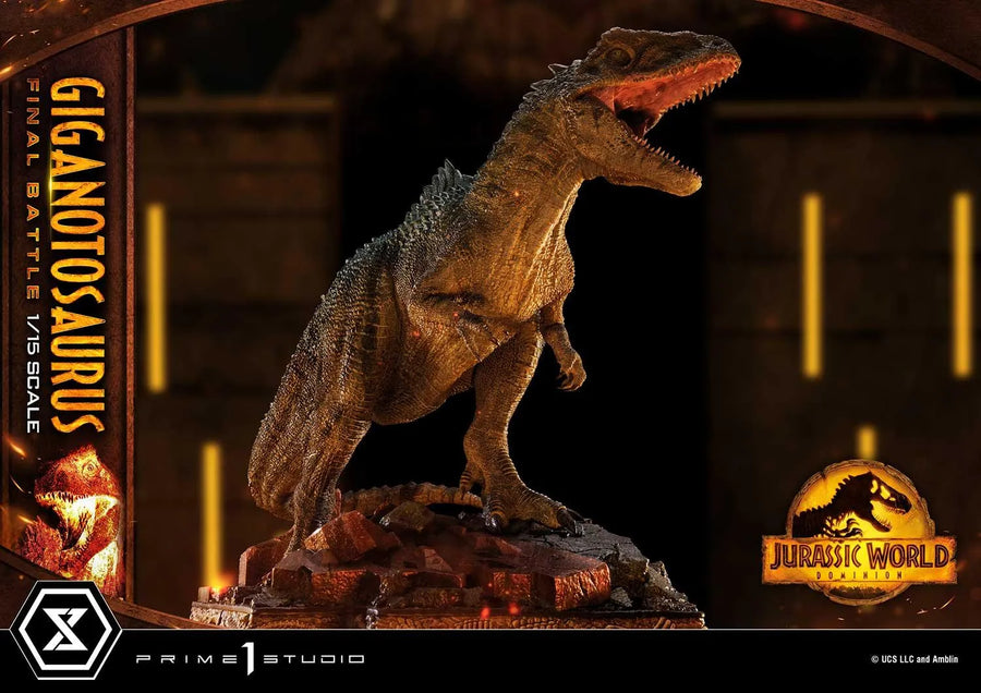 Giganotosaurus (Regular Version) Jurassic World: Dominion (Film) – Prime1Studio – ActionFigure Brasil