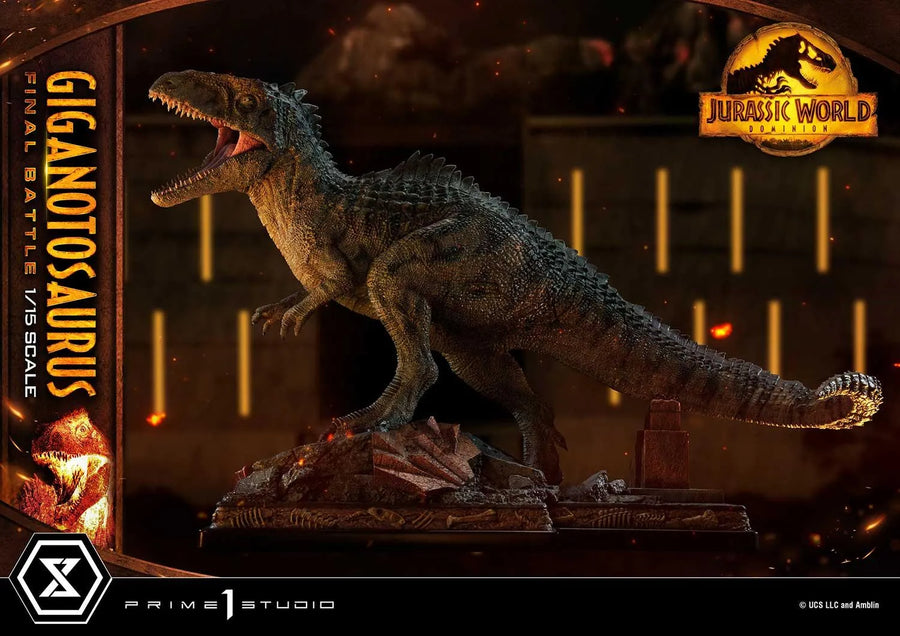Giganotosaurus (Regular Version) Jurassic World: Dominion (Film) – Prime1Studio – ActionFigure Brasil