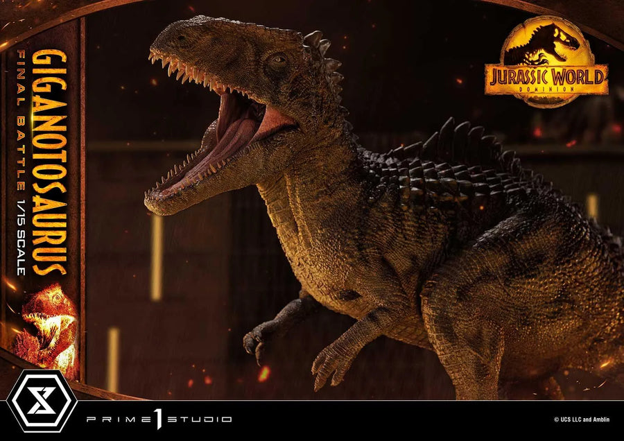 Giganotosaurus (Regular Version) Jurassic World: Dominion (Film) – Prime1Studio – ActionFigure Brasil