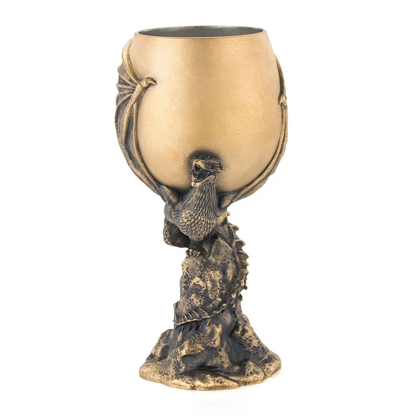 Gilt Drogon Goblet (Special Edition) (Special Edition) – Royal Selangor – ActionFigure Brasil