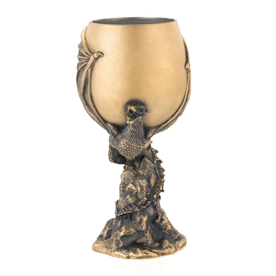 Gilt Drogon Goblet (Special Edition) (Special Edition) – Royal Selangor – ActionFigure Brasil