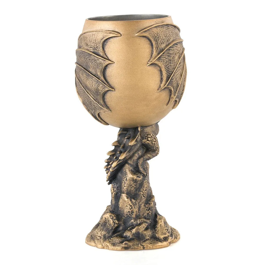 Gilt Drogon Goblet (Special Edition) (Special Edition) – Royal Selangor – ActionFigure Brasil