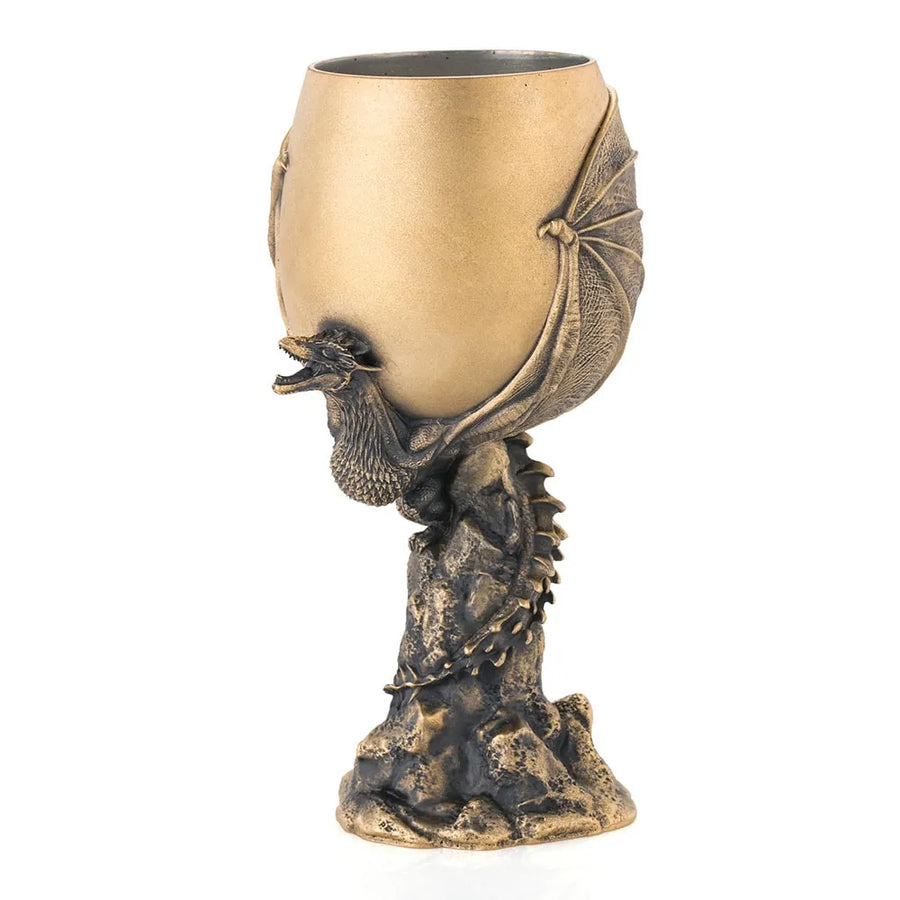 Gilt Drogon Goblet (Special Edition) (Special Edition) – Royal Selangor – ActionFigure Brasil
