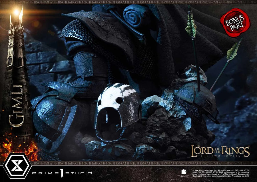 Gimli (Bonus Version) The Lord of the Rings: The Two Towers (Film) – Prime1Studio – ActionFigure Brasil