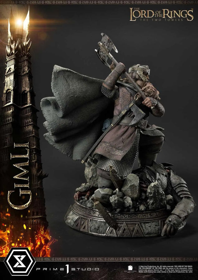 Gimli (Bonus Version) The Lord of the Rings: The Two Towers (Film) – Prime1Studio – ActionFigure Brasil